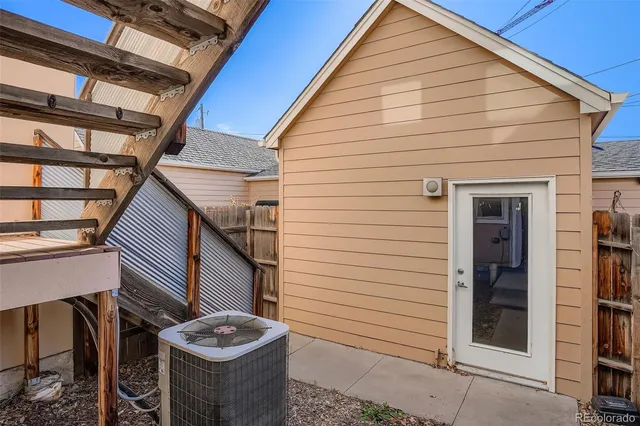 a view of front door