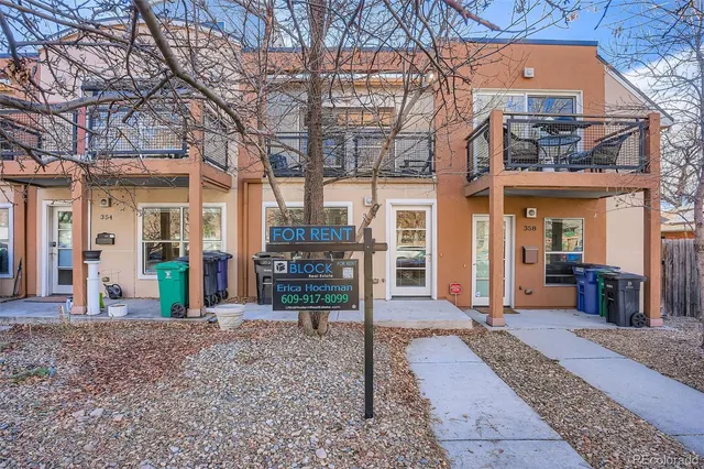 a view of a building with a pathway