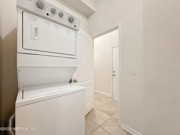 a view of a room with an empty space