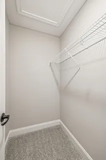 a view of a room with an empty space