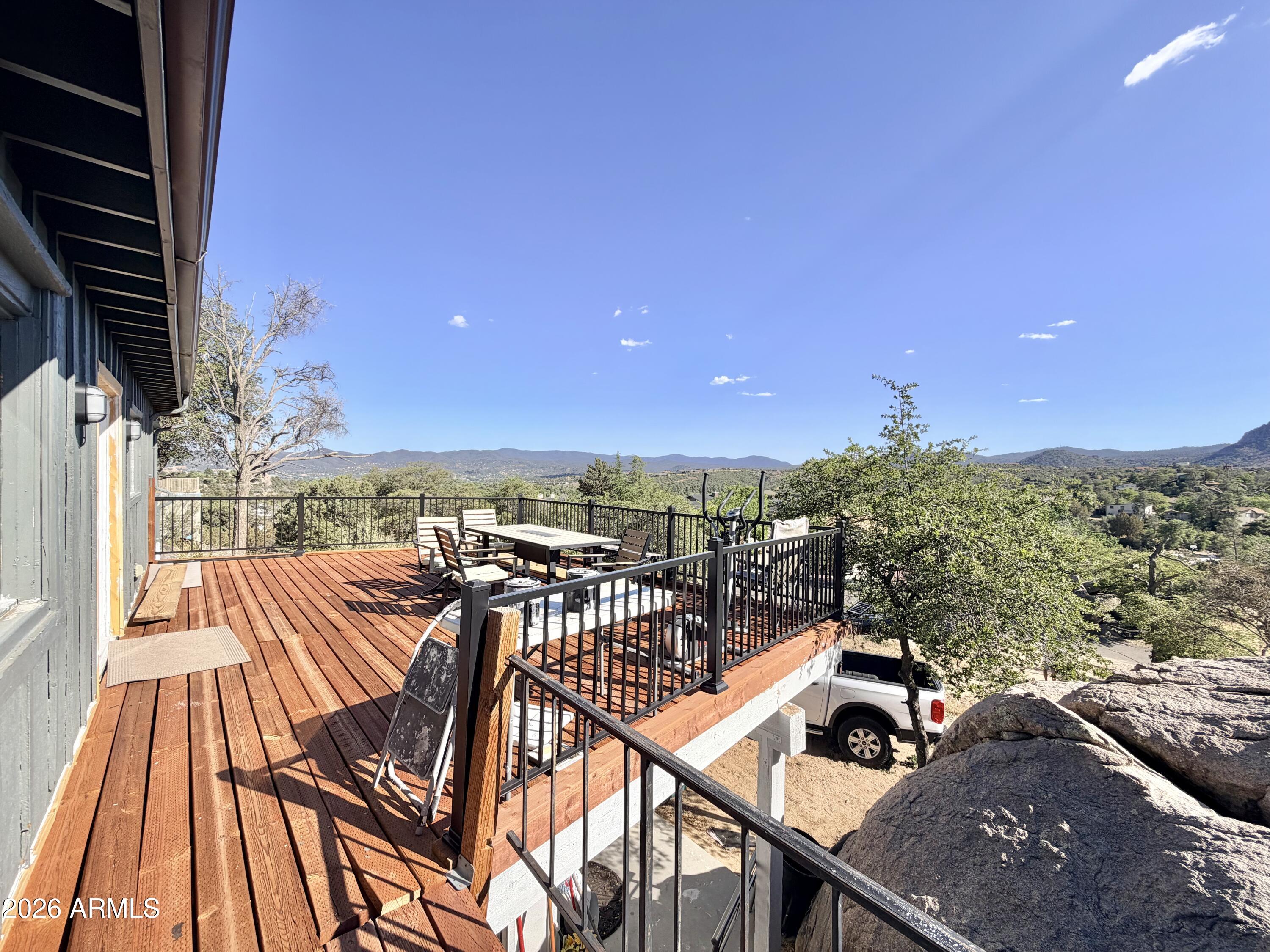 1925 Rock Castle Drive Prescott, AZ 86305 - Photo 16 of 25 a view of a balcony with furniture