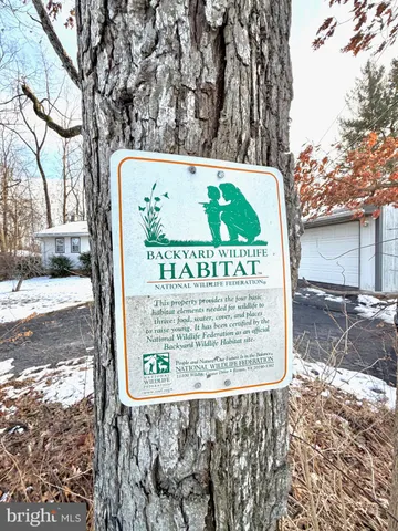 a sign on the side of a road