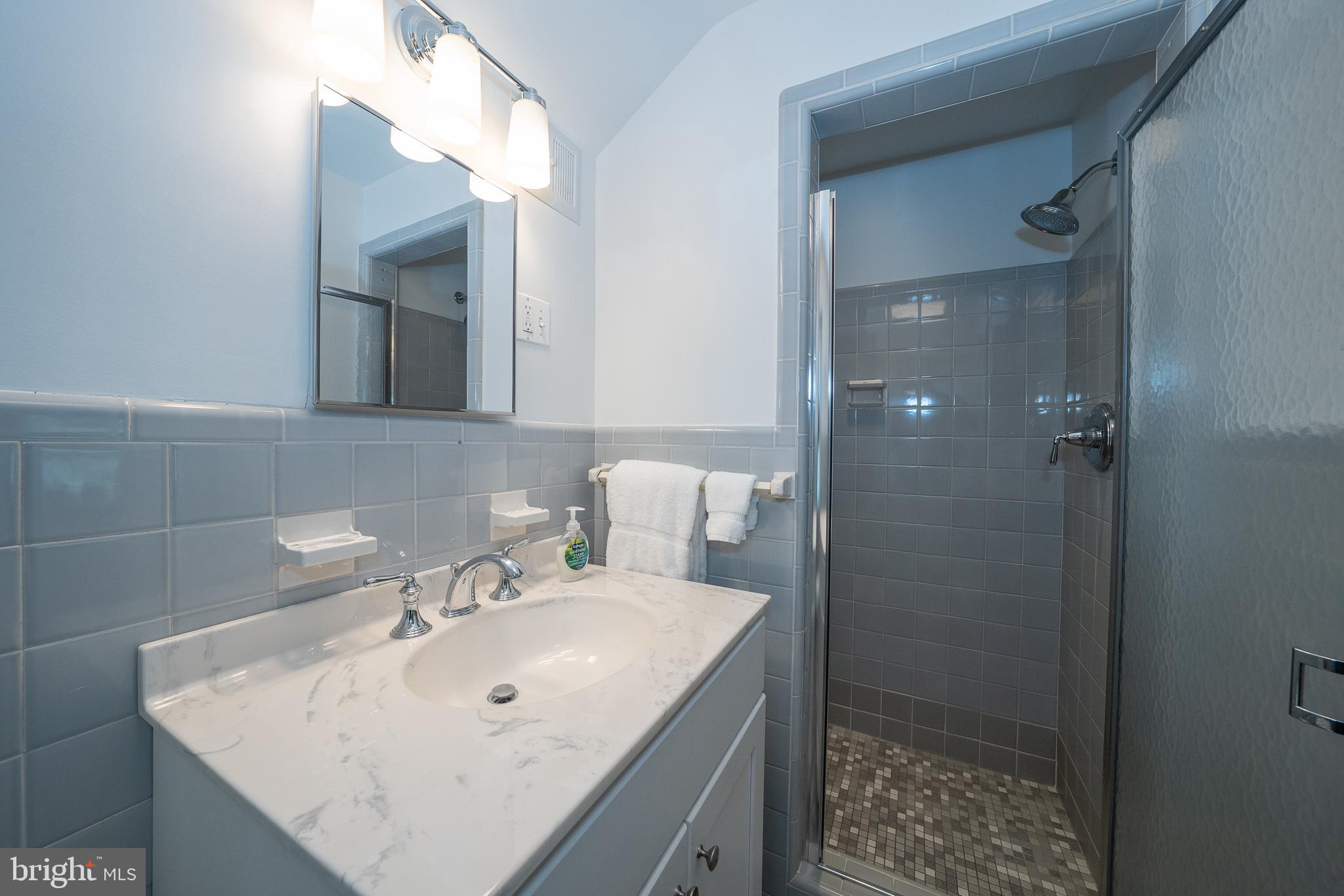 510 Lynmere Road Bryn Mawr, PA 19010 - Photo 28 of 44 a bathroom with a sink toilet and shower