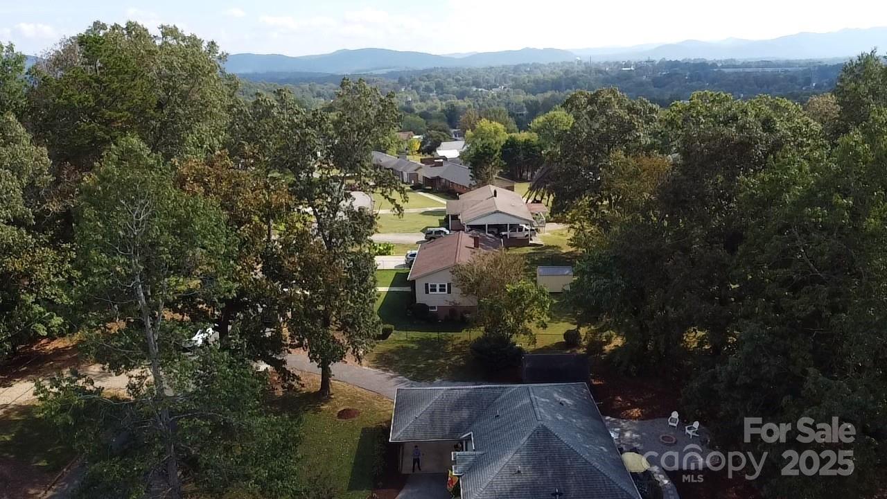 102 Stephens Drive Morganton, NC 28655 - Photo 40 of 48 an aerial view of residential house with outdoor space