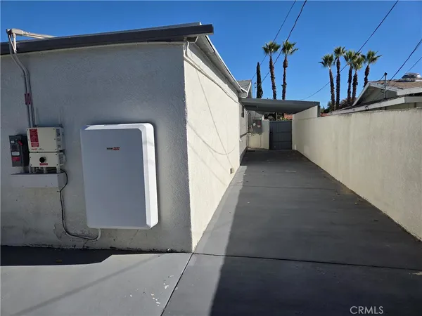 a view of garage