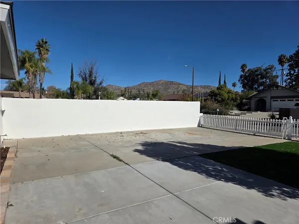 a view of outdoor space and street view