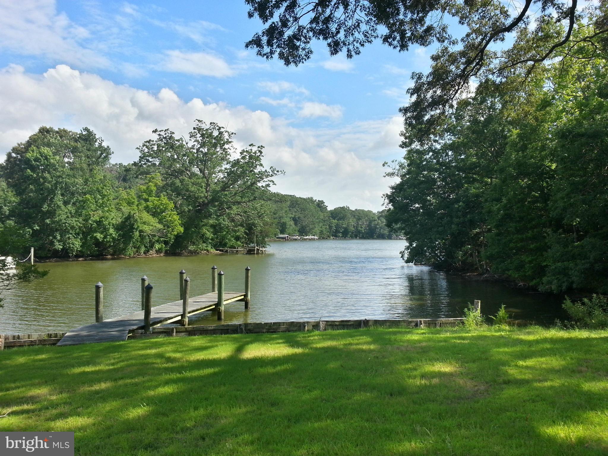 12825 Mccready Road Lusby, MD 20657 - Photo 2 of 28 View from home w/pier