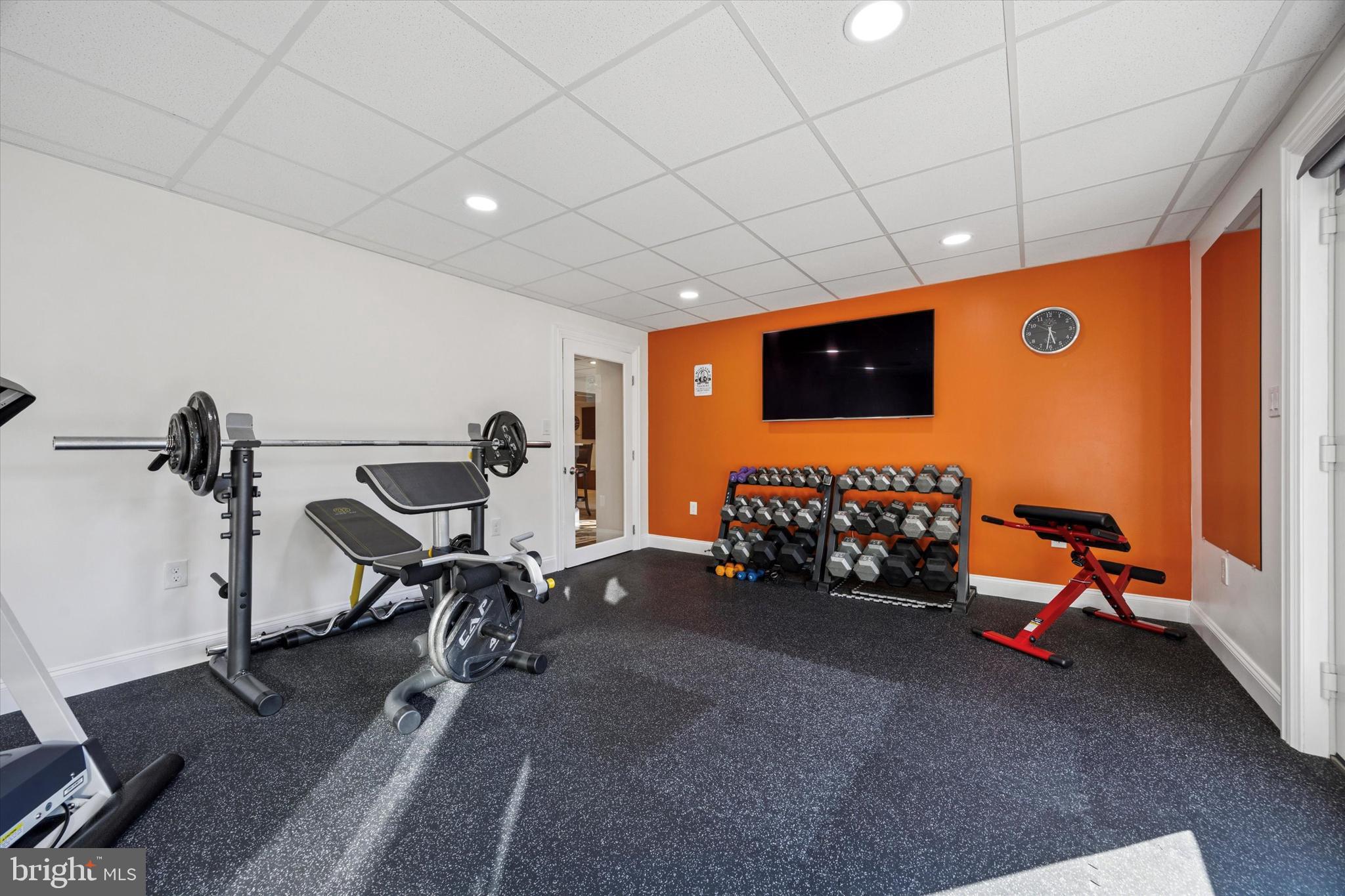 222 Windsor Way Doylestown, PA 18901 - Photo 33 of 42 a view of a room with gym equipment