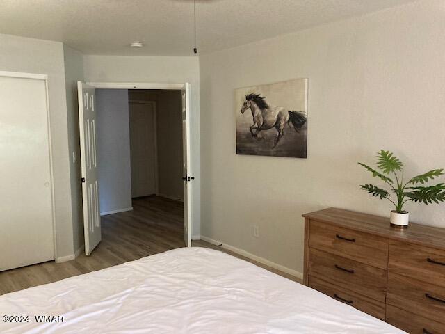 2670 Snow Slope Way Pinetop, AZ 85935 - Photo 12 of 18 a view of a hallway with wooden floor and closet