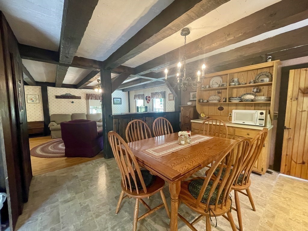 95 West Gill Road Gill, MA 01354 - Photo 7 of 40 a view of a dining room with furniture