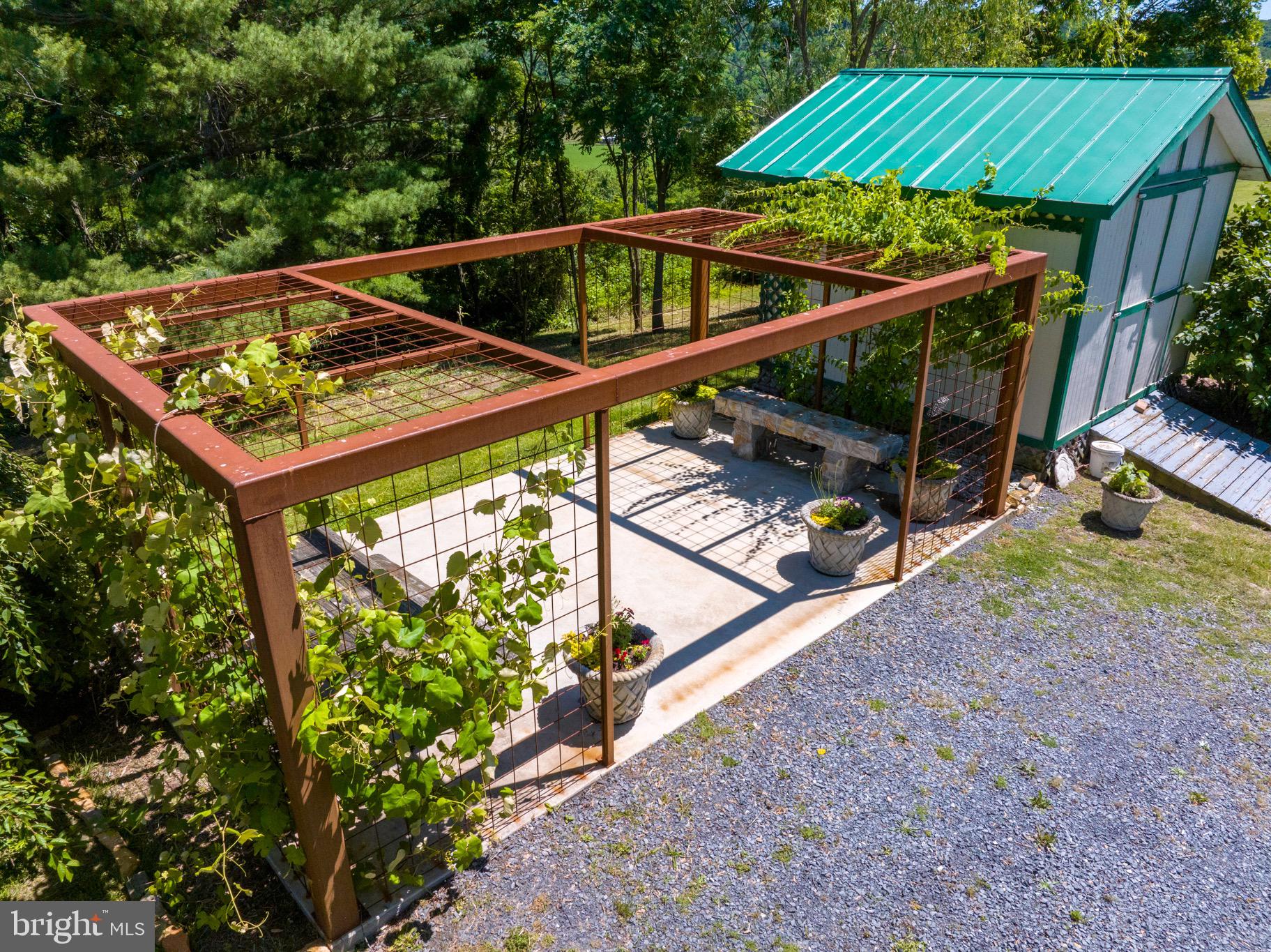 12970 Senedo Road Mount Jackson, VA 22842 - Photo 4 of 66 Custom metal arbor