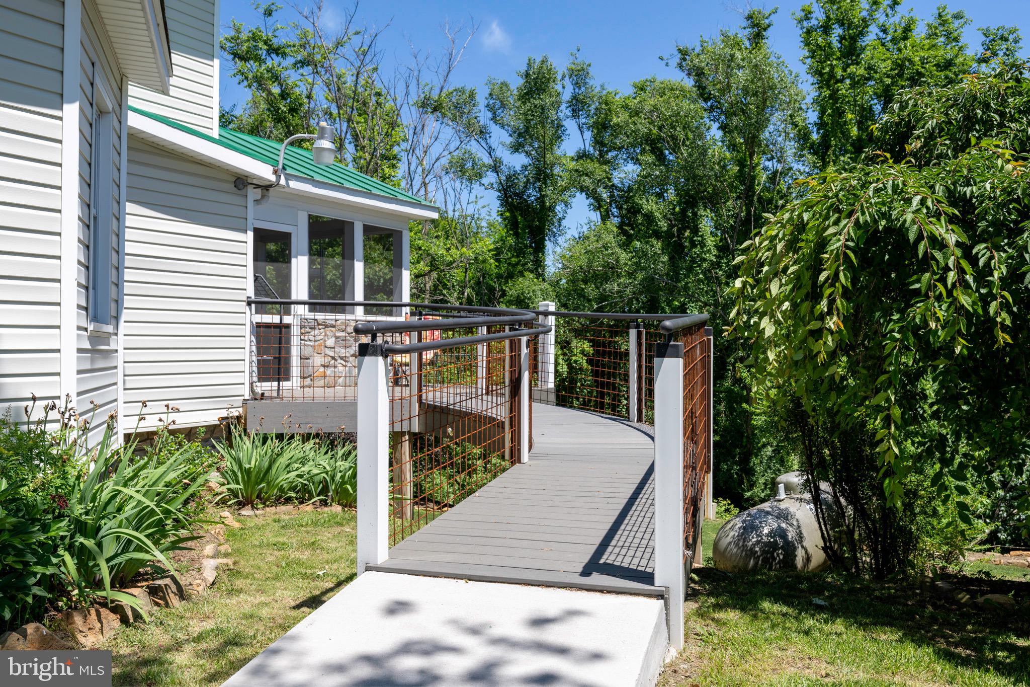 12970 Senedo Road Mount Jackson, VA 22842 - Photo 54 of 66 ADA compliant walkway to screened in porch