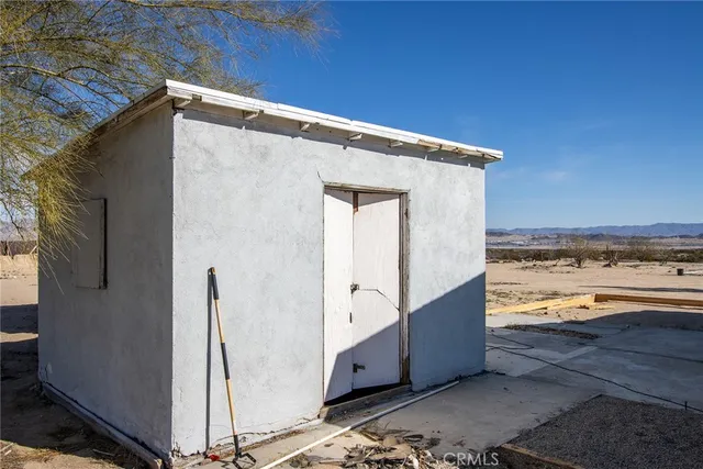 a view of a water heater room