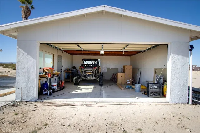 a view of water heater room