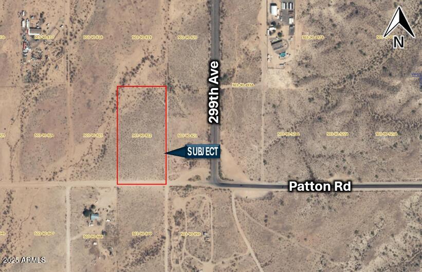 299th Ave Patton Rd D Map