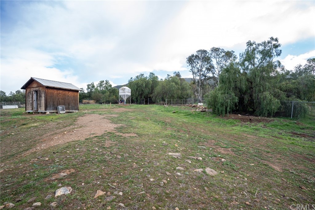 33796 Arthur Road Winchester, CA 92596 - Photo 51 of 54 a view of a backyard with large trees