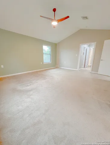 a view of empty room