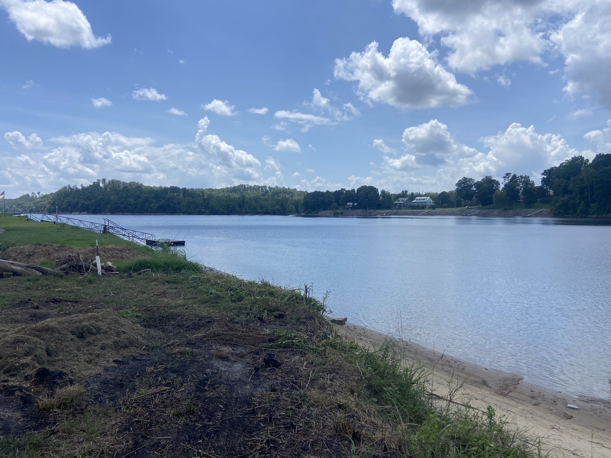1765 Hardin Bottom River Road Clifton, TN 38425 - Photo 1 of 15 a view of a lake from a yard