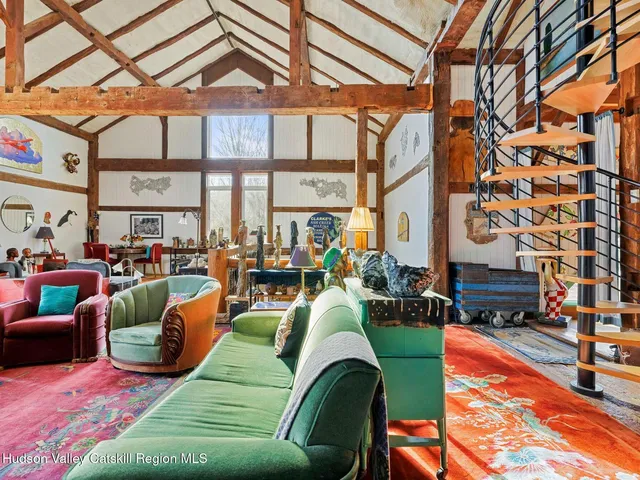 a bathroom with a tub and shower