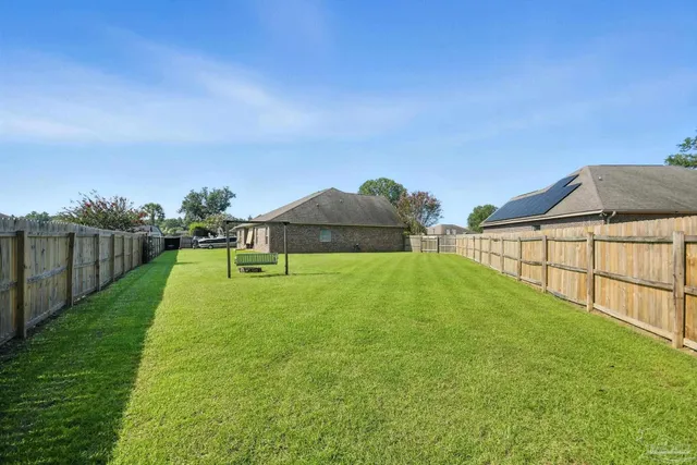 a view of outdoor space and yard