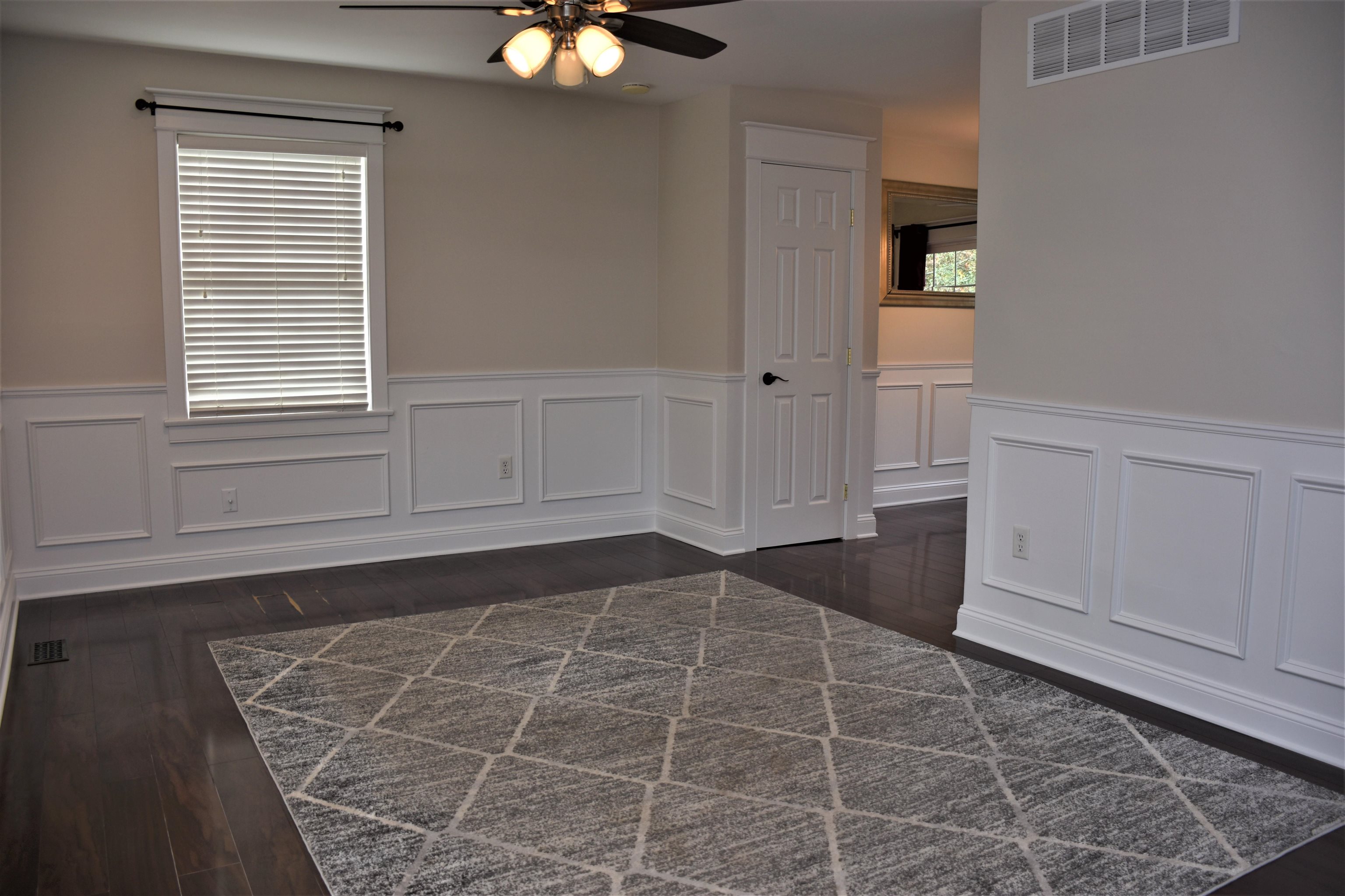 28 New Bridge Road Seaville, NJ 08230 - Photo 9 of 29 a view of an empty room with window and chandelier fan
