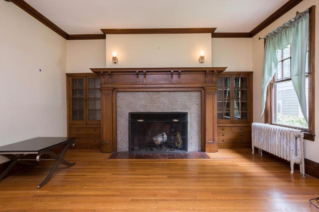 11 Cottage Farms Road Cape Elizabeth, ME 04107 - Photo 12 of 34 Living room with gorgeous woodwork.