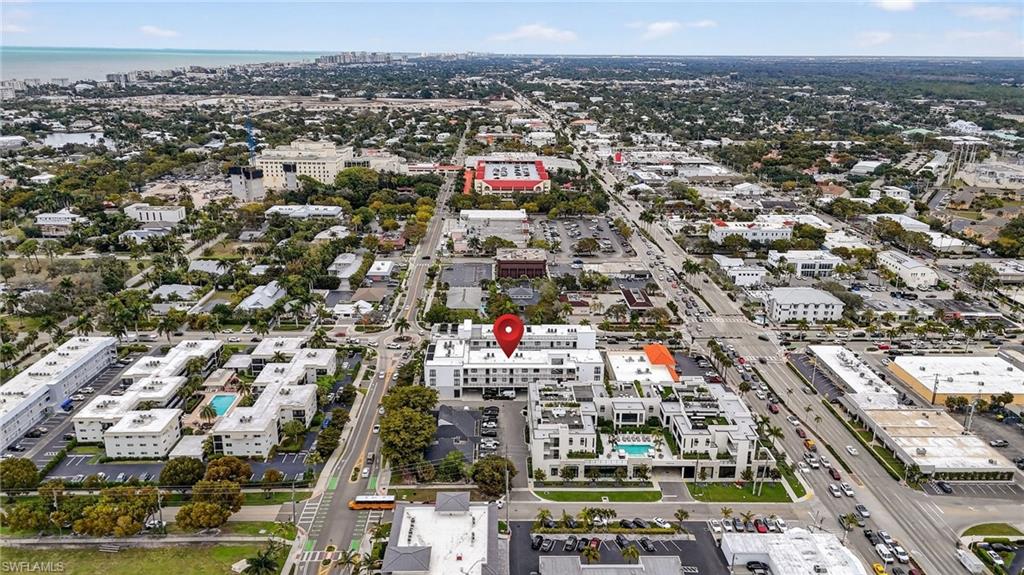 850 Central Avenue, Unit 208 Naples, FL 34102 - Photo 36 of 44 an aerial view of city