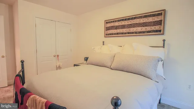 a view of room with front door