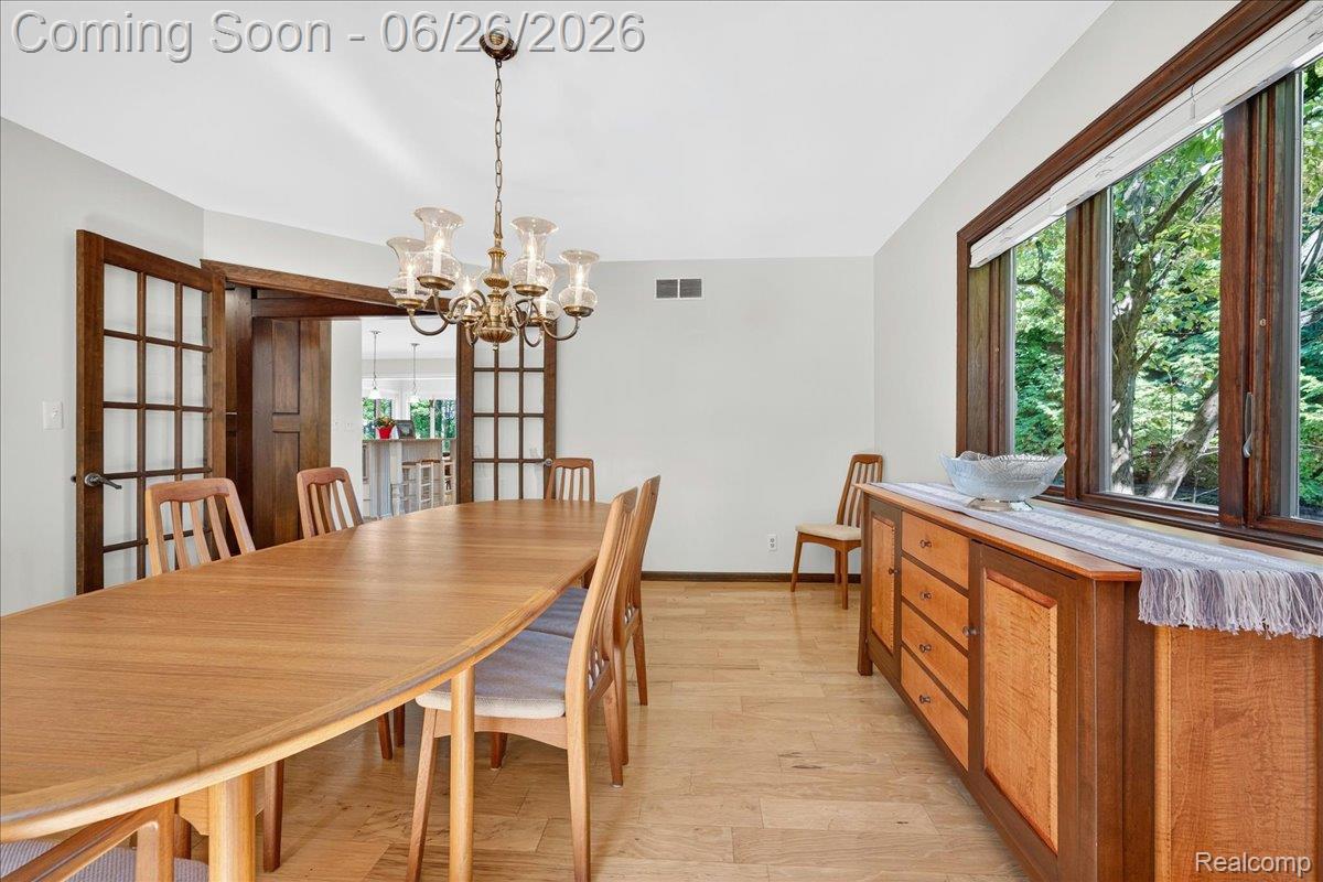 29498 East River Road Grosse Ile, MI 48138 - Photo 10 of 66 Formal Dining Room with Wood Floor