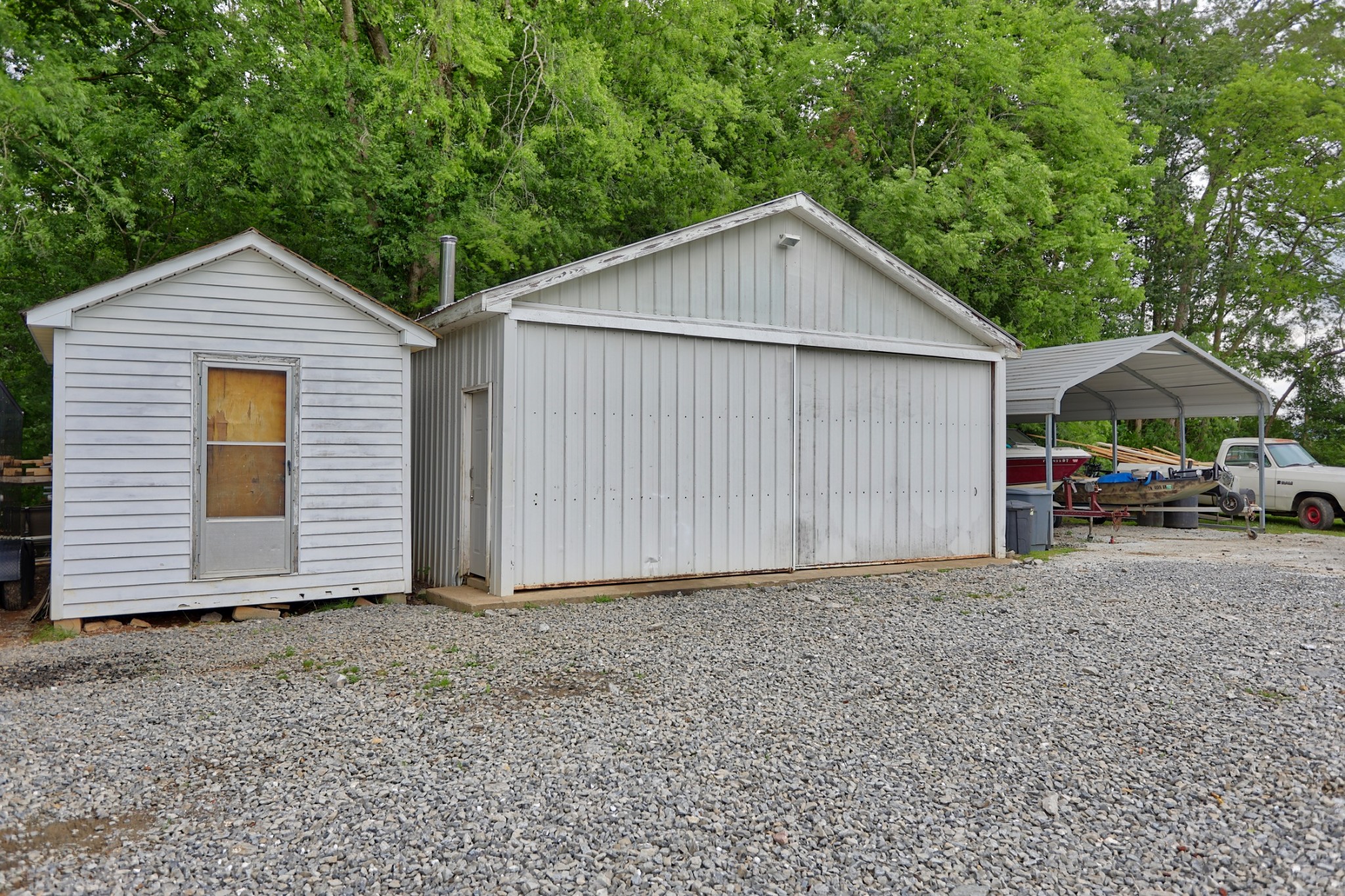 153 Clearview Road Cottontown, TN 37048 - Photo 5 of 39 a view of backyard of house