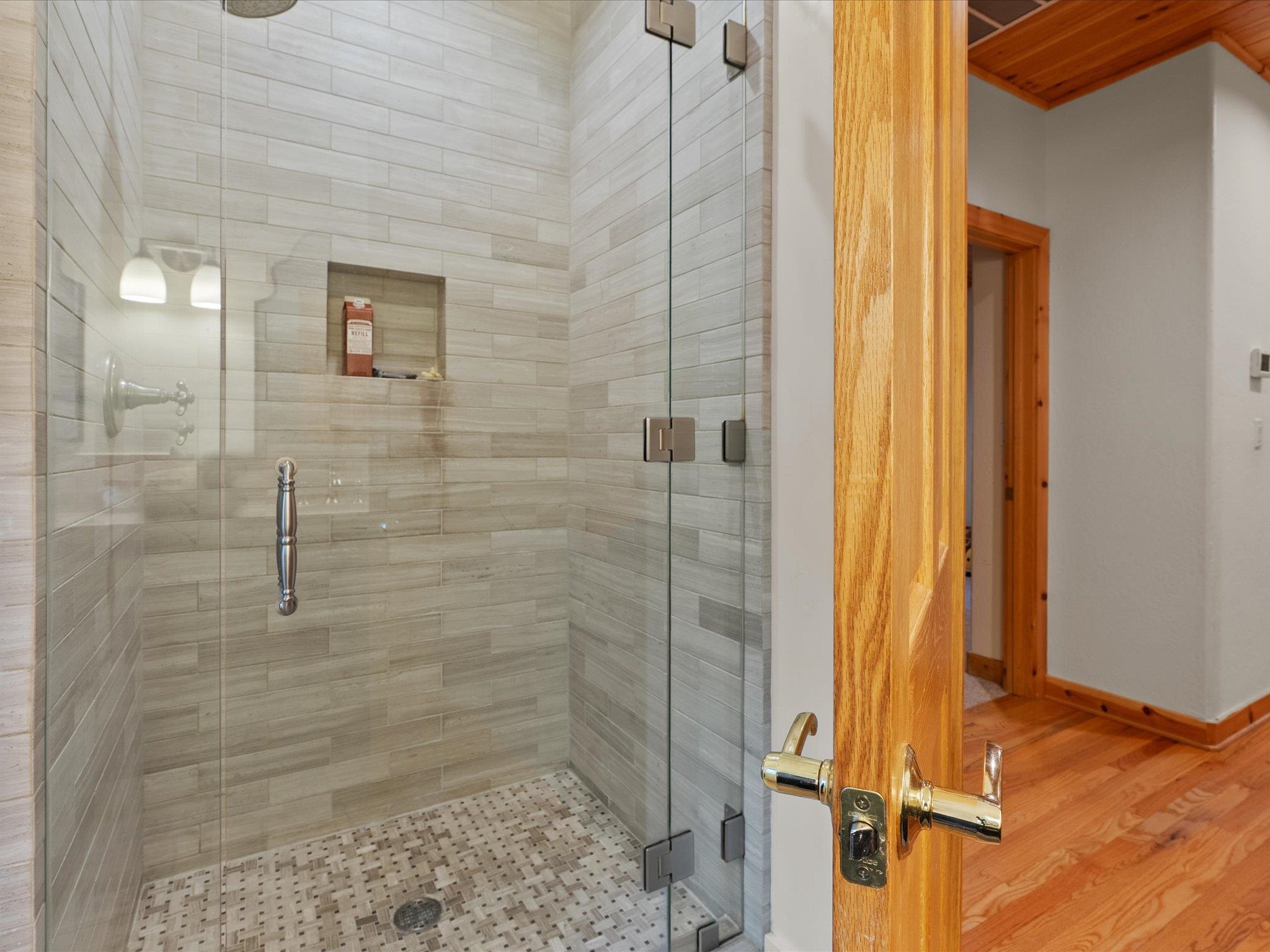 355 Quail View Circle Clio, CA 96106 - Photo 37 of 48 a bathroom with a shower