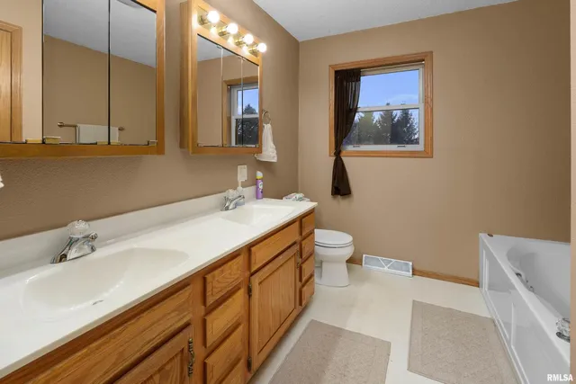 a view of a livingroom with storage & utility