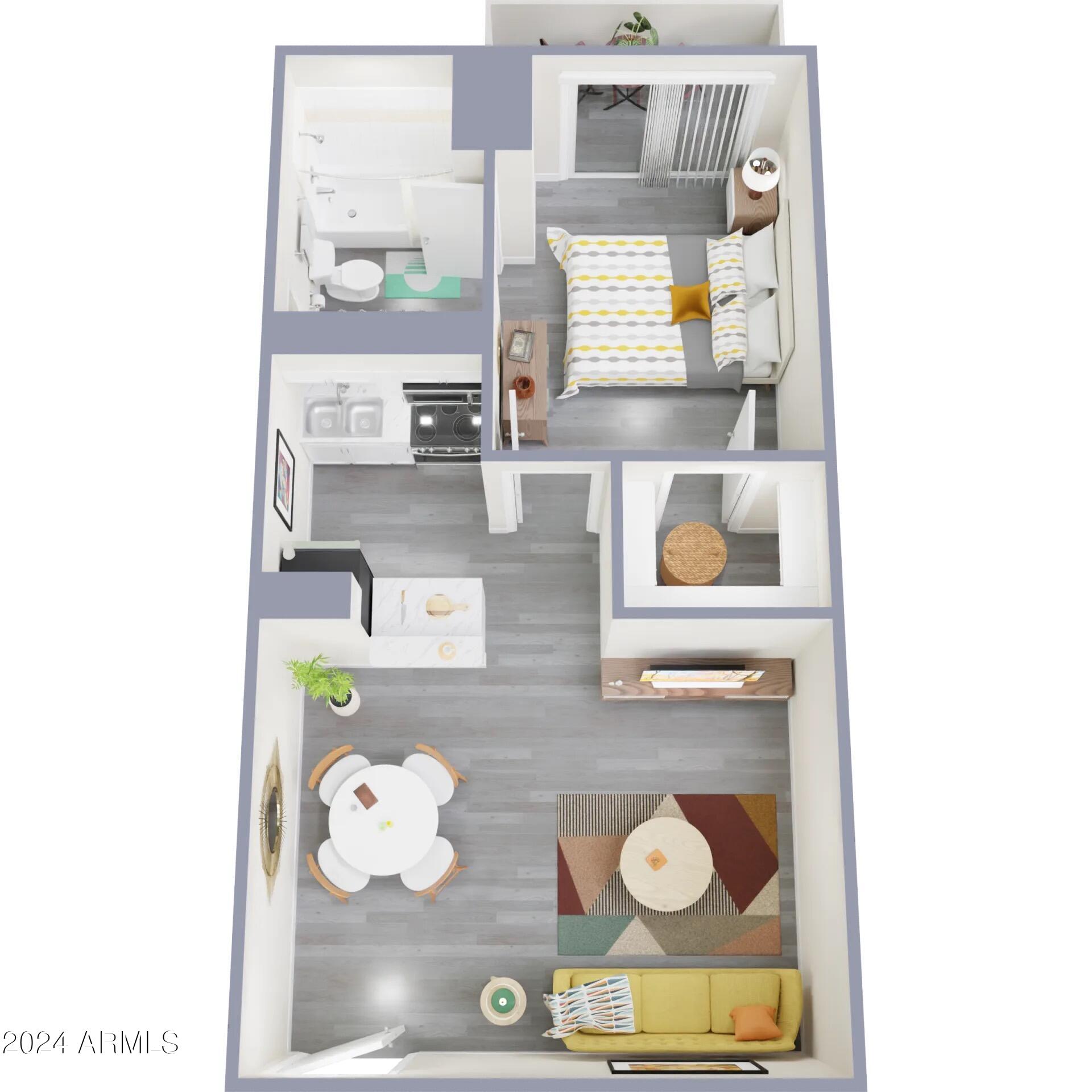 2645 East Cactus Road, Unit 1 Phoenix, AZ 85032 - Photo 10 of 10 Floor Plan