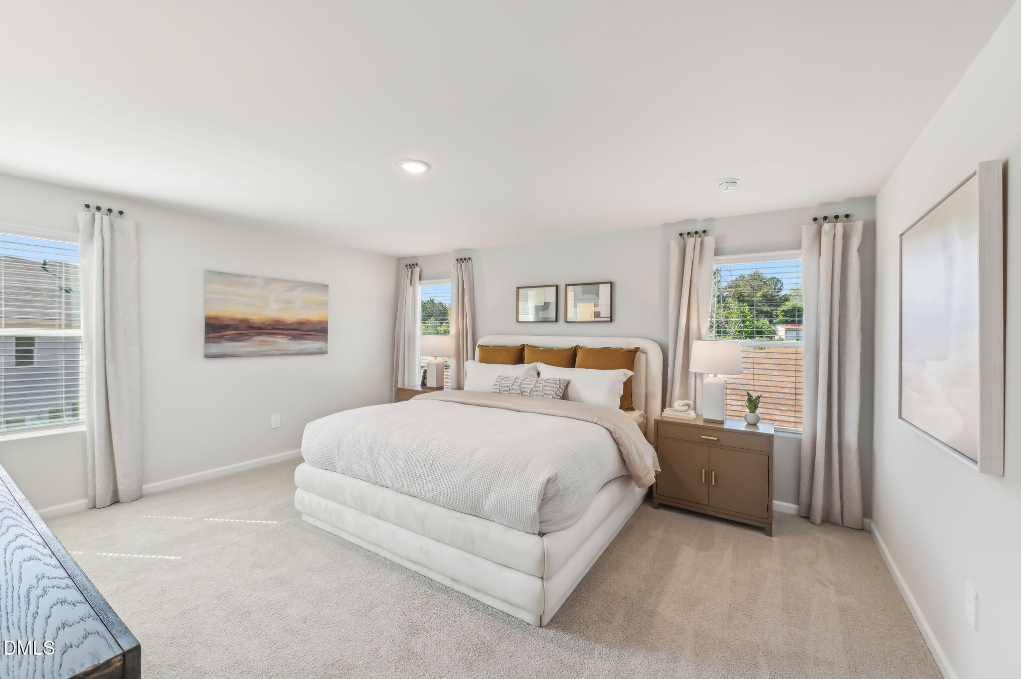 924 Broadleaf Trace Mebane, NC 27302 - Photo 13 of 26 a bedroom with a large bed and a window