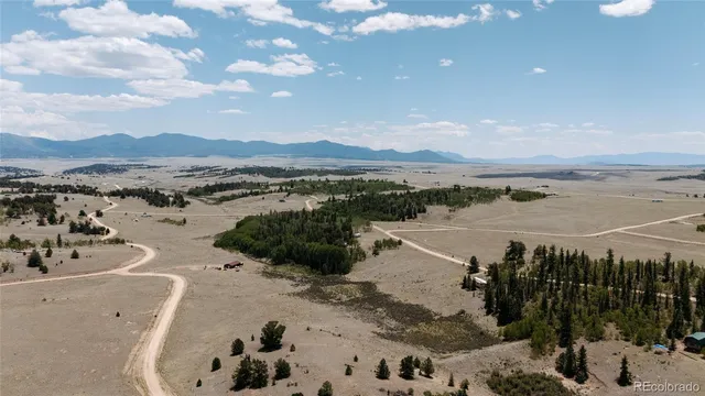 a view of a lake with a mountain in the background