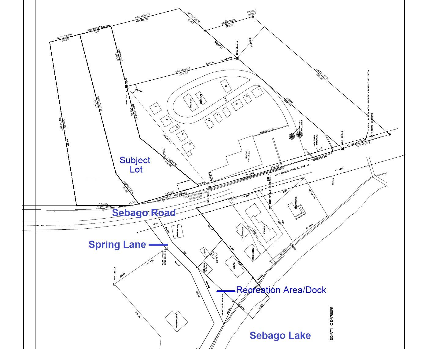 0 Sebago Road Sebago, ME 04029 - Photo 6 of 13 Site Plan Pic