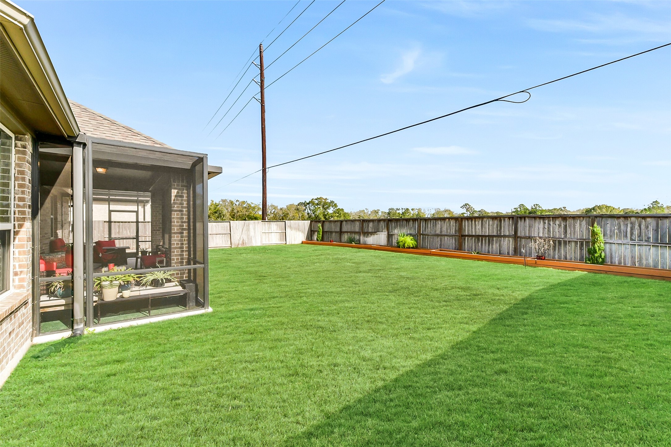 9519 Carson Lane Rosharon, TX 77583 - Photo 38 of 39 a view of a garden with a yard