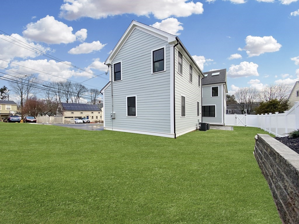 547 Webster Street Needham, MA 02494 - Photo 36 of 39 a view of a house with backyard