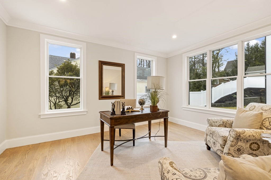 547 Webster Street Needham, MA 02494 - Photo 7 of 39 a living room with furniture and a window