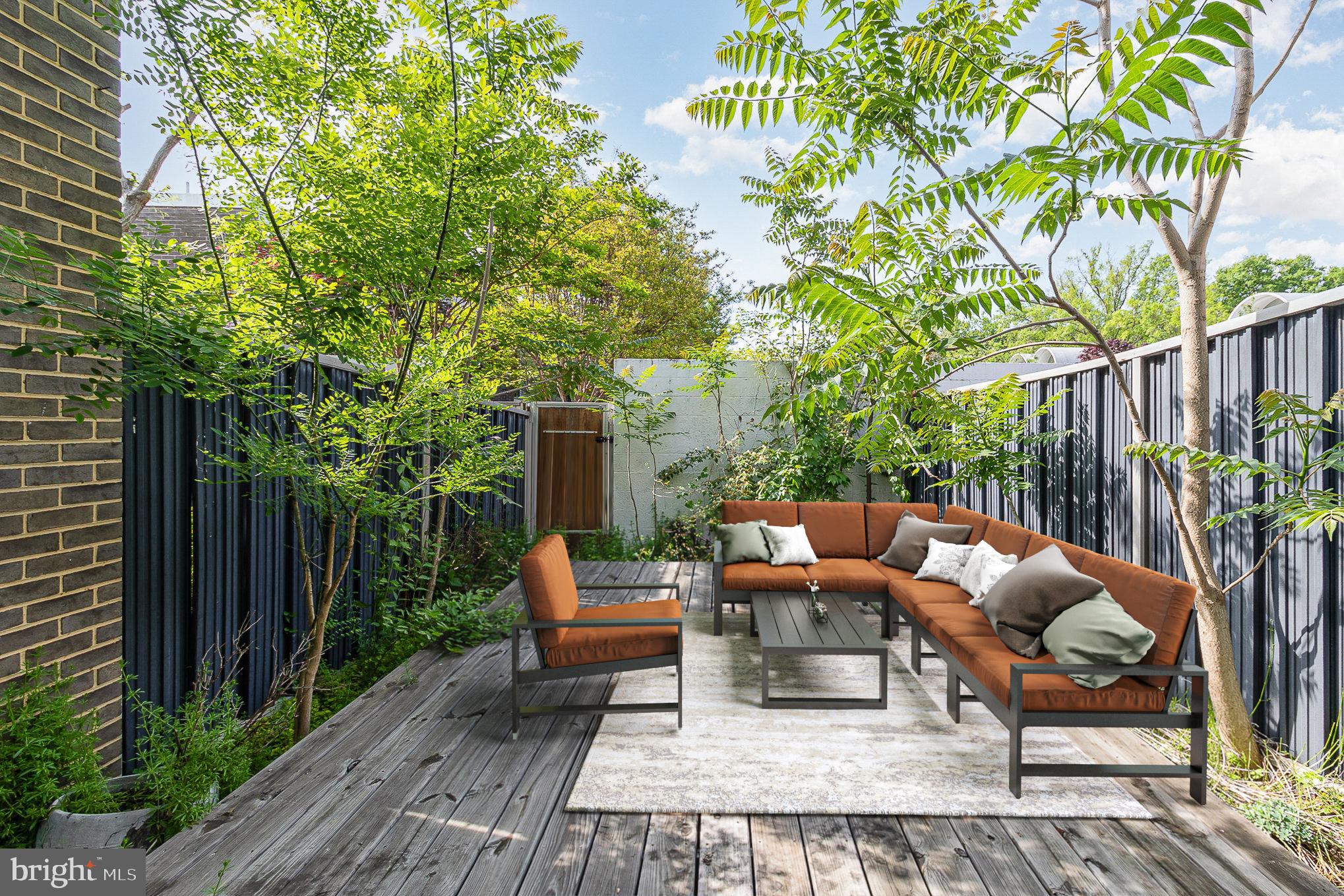 1338 4th Street Southwest, Unit T1338 Washington, DC 20024 - Photo 9 of 24 a outdoor living space with furniture