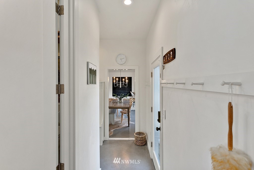 1102 North 30th Street Renton, WA 98056 - Photo 14 of 38 a view of a kitchen from the hallway