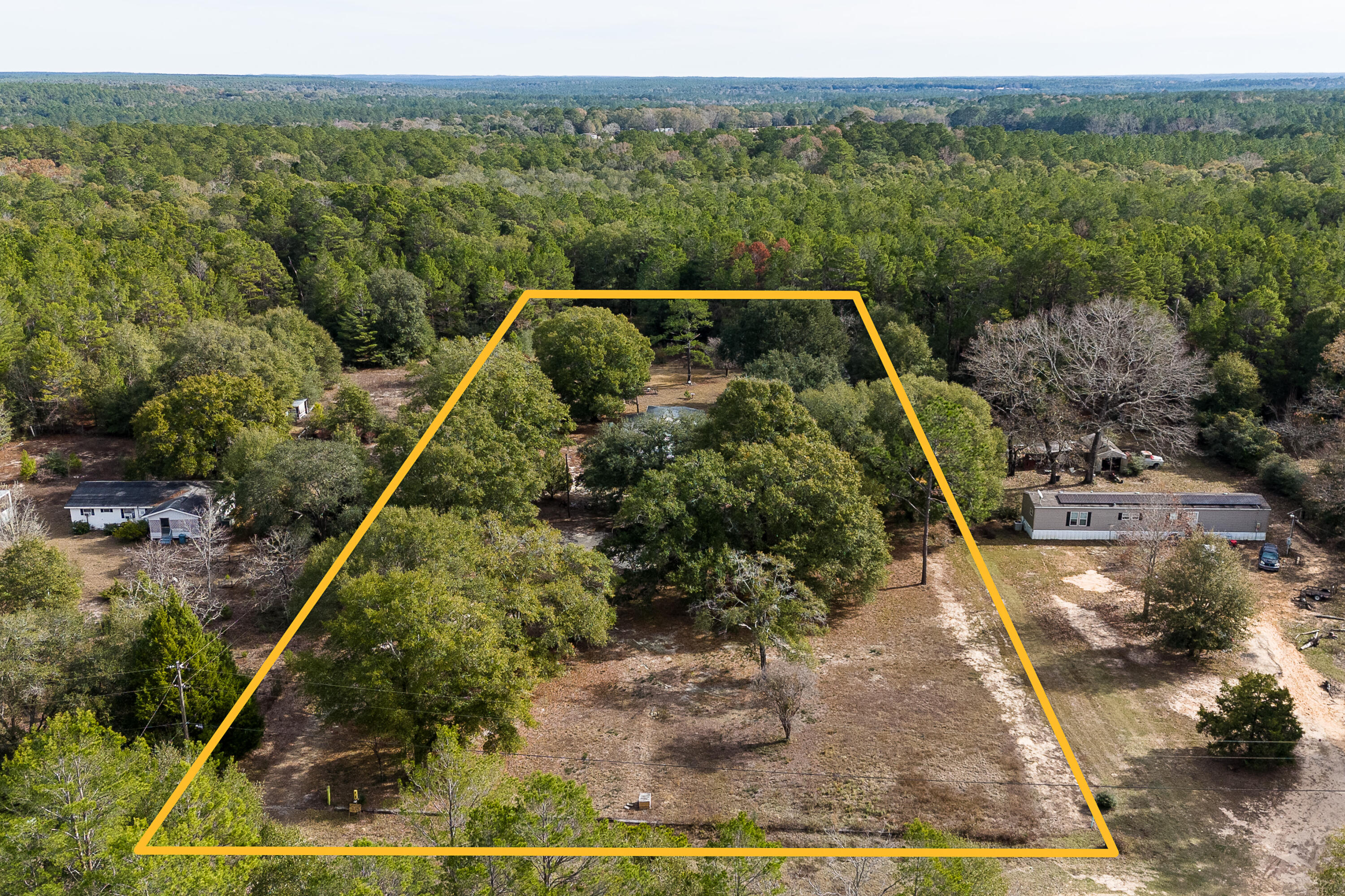 4360 Rebecca Road Crestview, FL 32539 - Photo 10 of 30 a view of a yard