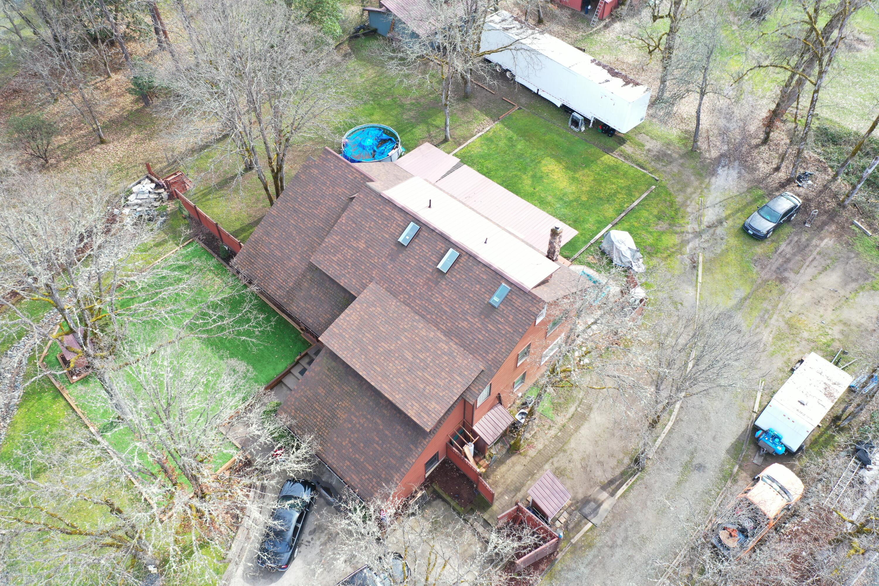 255 Barker Drive Merlin, OR 97532 - Photo 19 of 26 an aerial view of a house with a yard