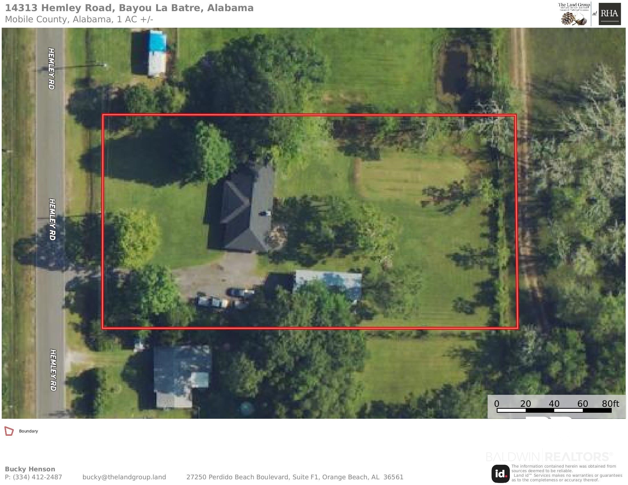 14313 Hemley Road Coden, AL 36523 - Photo 42 of 44 Map