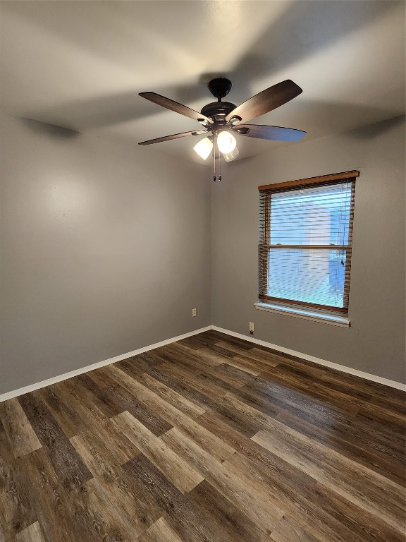 1912 Ridgemont Drive Austin, TX 78723 - Photo 17 of 28 a view of an empty room with window and chandelier fan