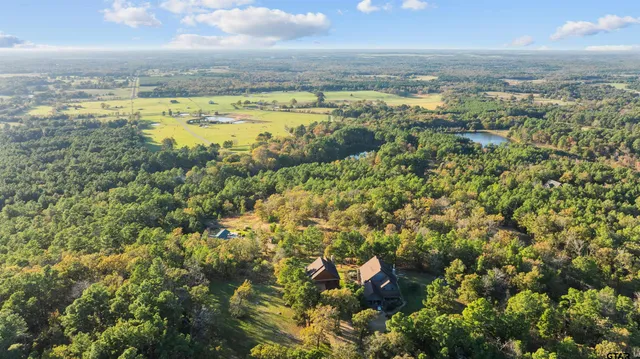 a roof deck with table and chairs and potted plants