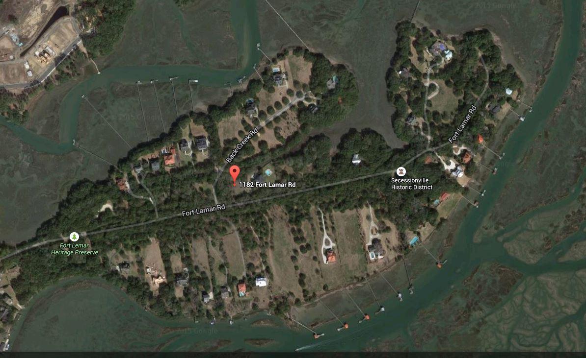 1182 Fort Lamar Road Charleston, SC 29412 - Photo 2 of 5 Aerial 2