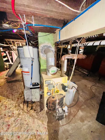 a view of storage and utility room