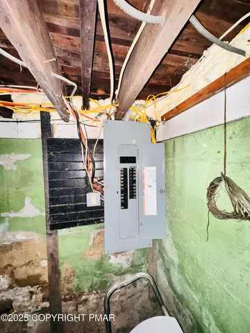 a backyard of a house with seating space