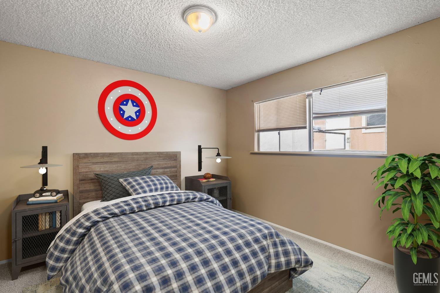 Undisclosed Address Taft, CA 93268 - Photo 11 of 14 a bedroom with a bed and a window